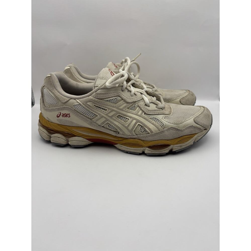 ASICS Gel NYC Cream And Oatmeal Sneakers Men Size 9.5